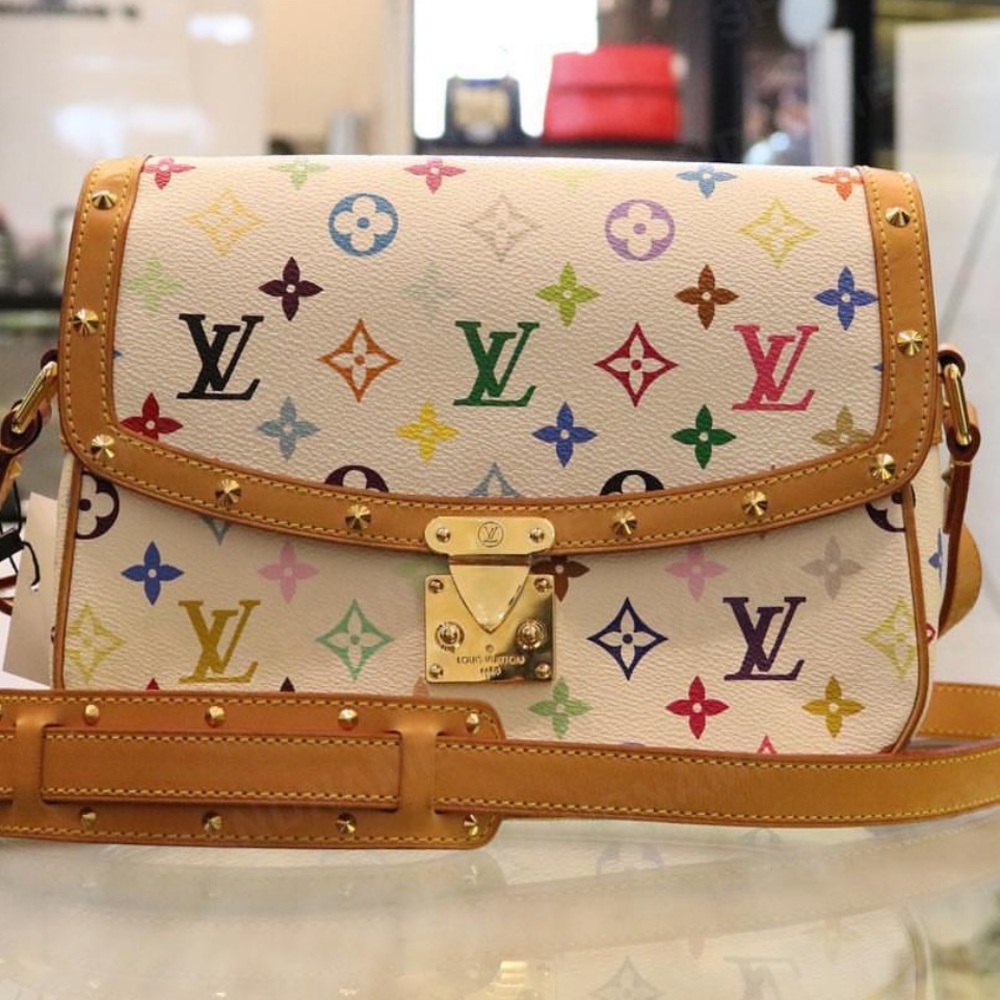 Murakami Louis Vuitton Multicolor Monogram Bag solonge